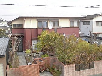 大分市鶴崎地区で戸建て住宅の塗り替え工事を行いました。