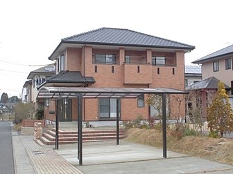 大分市で戸建て住宅の外壁塗装工事を行いました。