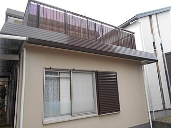 大分市で戸建て住宅の屋根・外壁などの塗装工事を行いました。