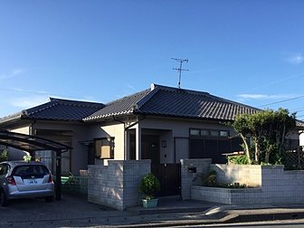 大分市で外壁の塗装工事を行いました。