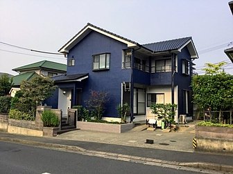 大分市で　戸建て住宅の全塗装工事を行いました。