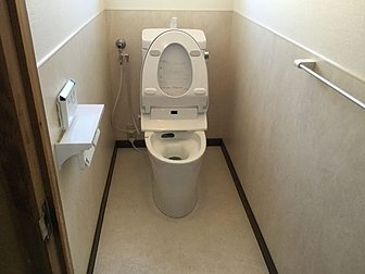大分市でトイレのリフォームを行いました。