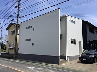 大分市で戸建て住宅の外壁の塗装工事を行いました。