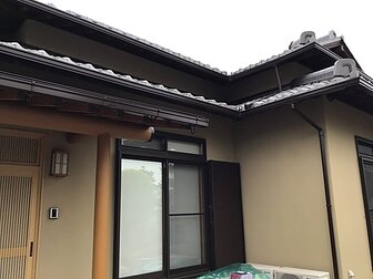 大分市松岡で戸建て住宅の塗装工事を行いました。