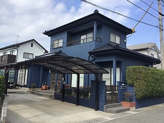 大分市で住宅の屋根・外壁塗装工事を行いました。