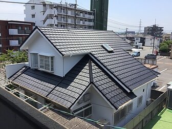 大分市で住宅の塗装工事を行いました。