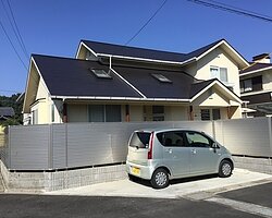 大分市で屋根の塗装工事を行いました。のイメージ