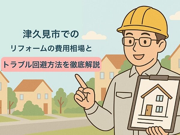 津久見市でのリフォームの費用相場とトラブル回避方法を徹底解説の画像