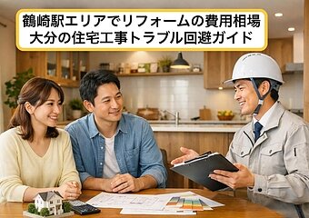 鶴崎駅エリアでリフォームの費用相場｜大分の住宅工事トラブル回避ガイドのイメージ
