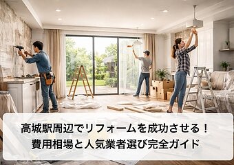 高城駅周辺でリフォームを成功させる！費用相場と人気業者選び完全ガイドのイメージ