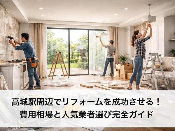 高城駅周辺でリフォームを成功させる！費用相場と人気業者選び完全ガイドの画像