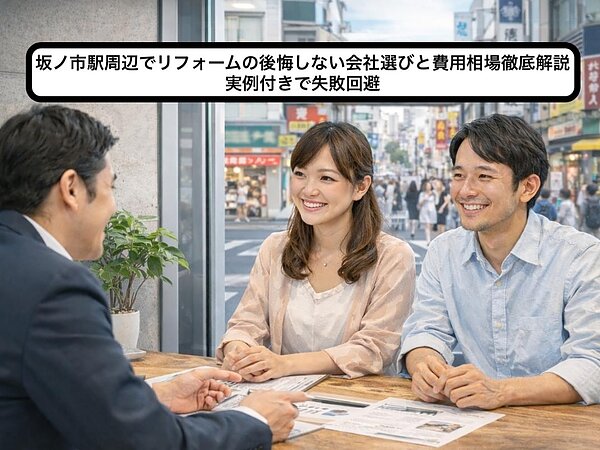 坂ノ市駅周辺でリフォームの後悔しない会社選びと費用相場徹底解説｜実例付きで失敗回避の画像